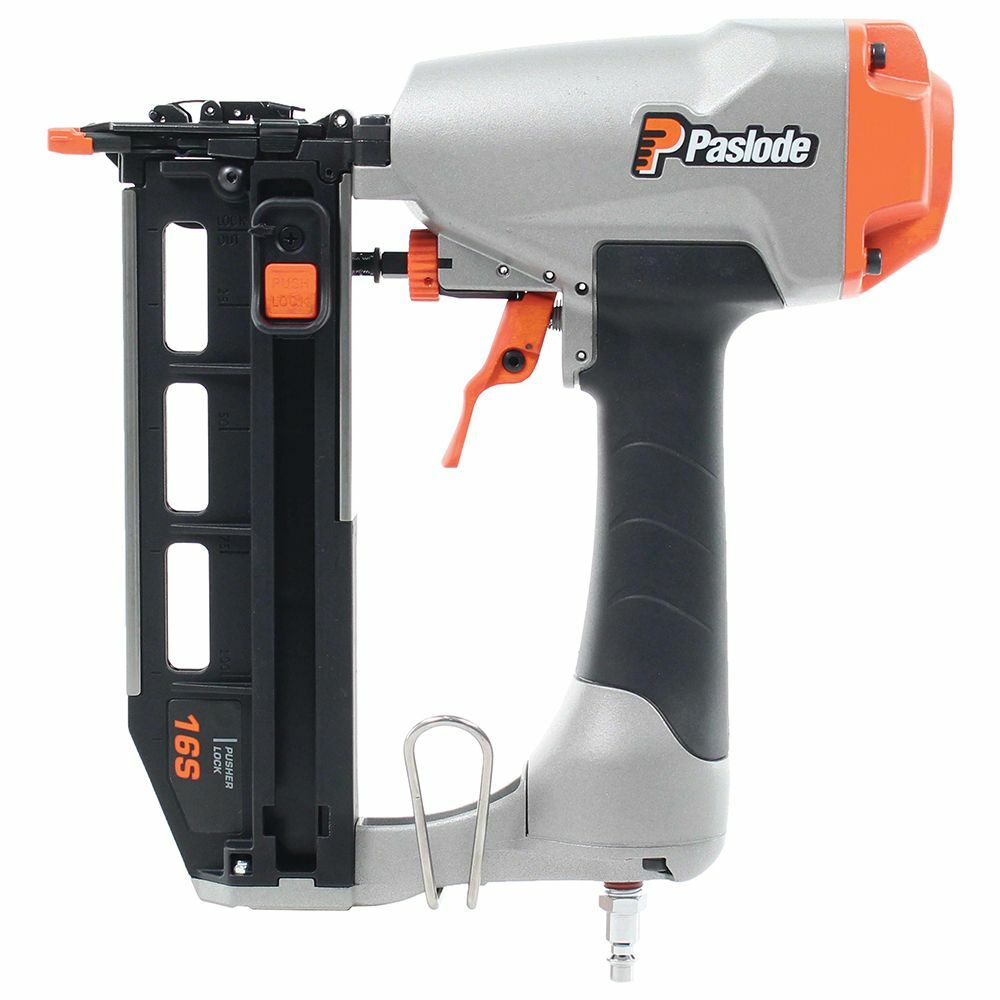 Paslode Air/Pneumatic Straight Finishing C Bradder Nail Gun T25016S
