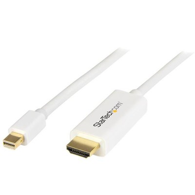 Startech MDP2HDMM1MW MiniDisplayPort to HDMI Converter Cable - 3 feet