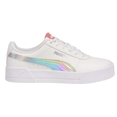 

Кроссовки Puma Carina Rainbow Youth Girls, размер 5,5 М, повседневная обувь 380895-01, Белый, Puma Carina Rainbow Youth