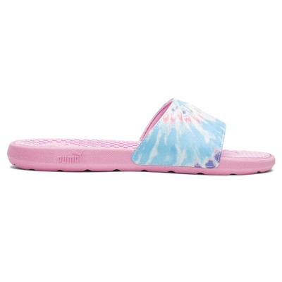 

Puma 38754101 Womens Cool Cat Twist Tie-Dye Slide Sandals Casual Casual - Розовый -, Puma Cool Cat Twist Tie-Dye Slide