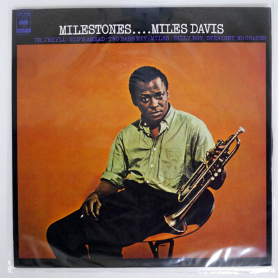 MILES DAVIS MILESTONES CBS 23AP2554 JAPAN VINYL LP