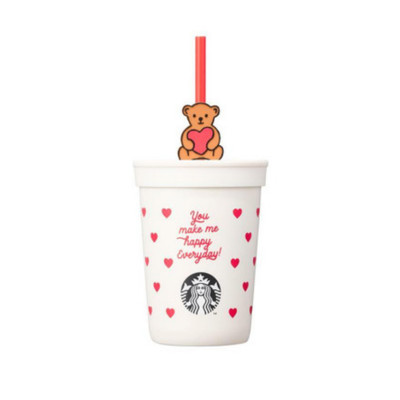 Starbucks Korea 2024 Be Mine Cream Hobby Cold Cup 12oz 355ml
