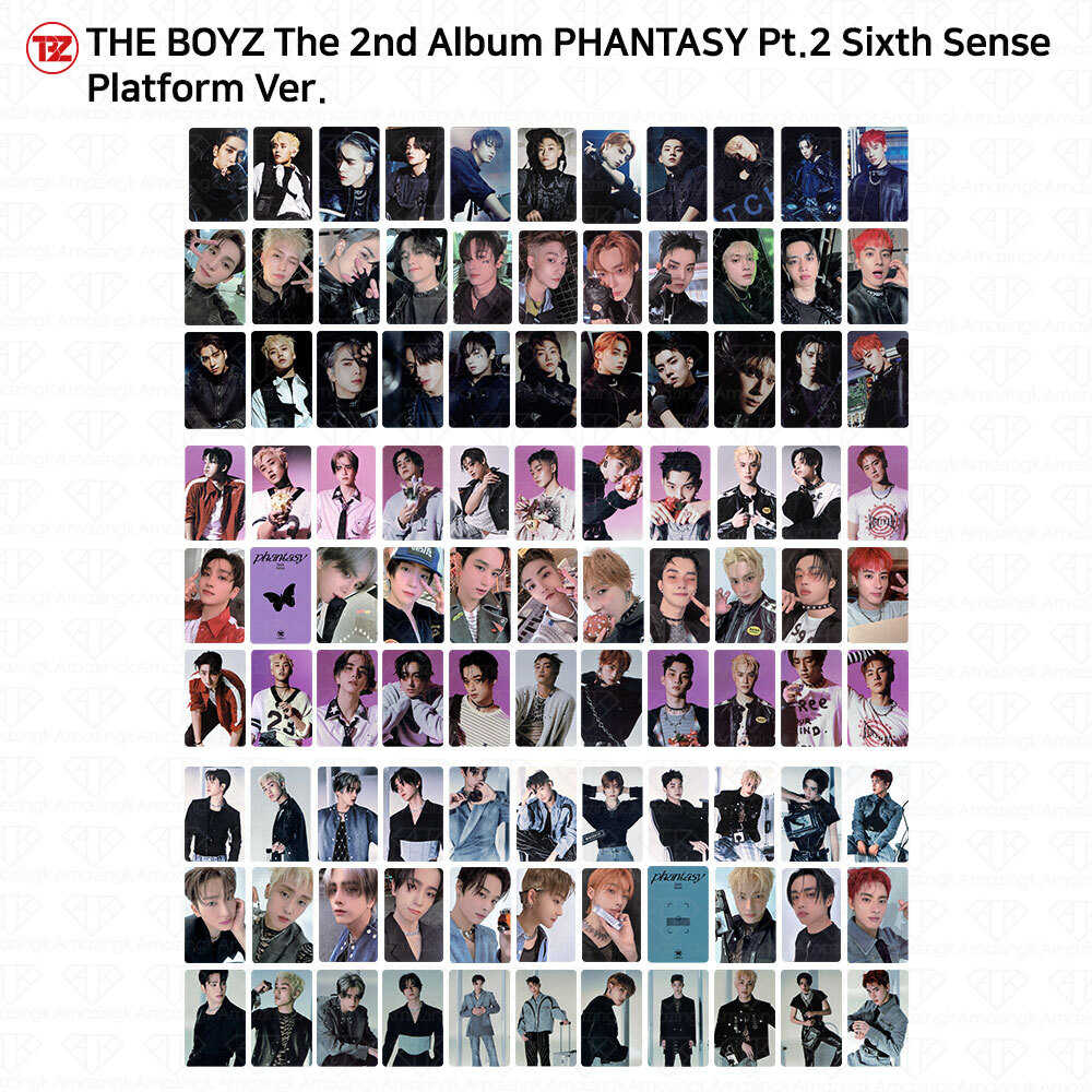 The Boyz 2nd Album Phantasy Pt2 Sixth Sense Platform Ver