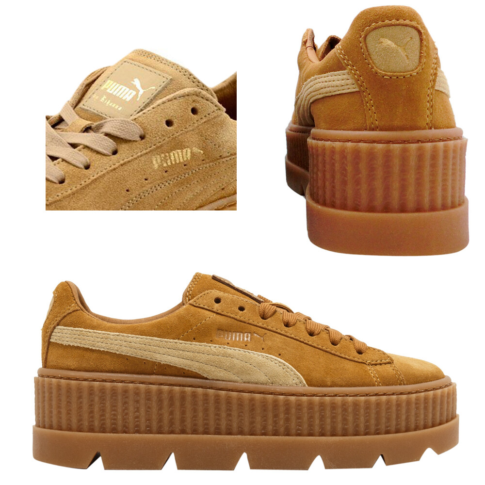 puma rihanna creepers mujer amarillo