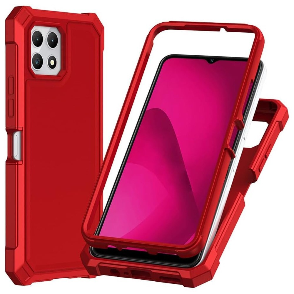 For T-Mobile Revvl 7 / 7 Pro 5G Case 2 Layer Protection Corners TPU Bumper Cover