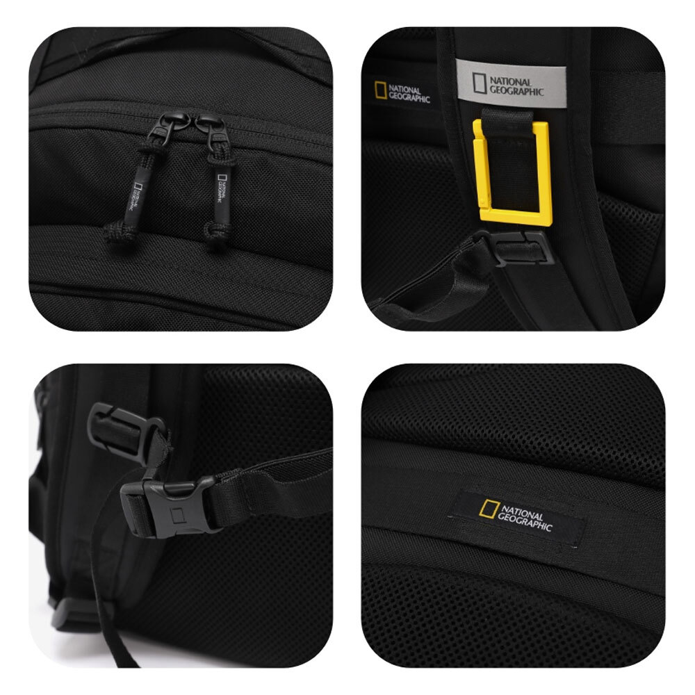 ◆NATIONAL GEOGRAPHIC◆ N251ABG520 Pachi Plus Backpack BLACK NATIONAL GEOGRAPHIC PACHI PLUS BACKPACK 28L N251ABG520 WHITE
