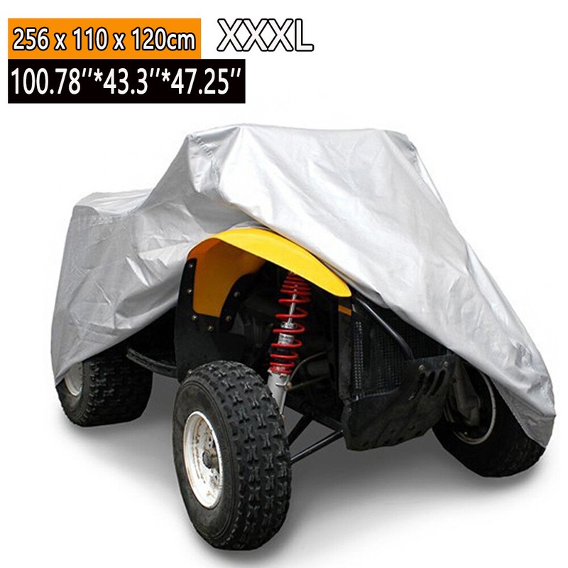 Xxxl Waterproof Atv Cover Silver For Polaris Sportsman 300 400 450 500 570 Ebay