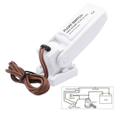 Universal Automatic Marine Bilge Pump Float Switch Mercury Free For 12-32V R6P3