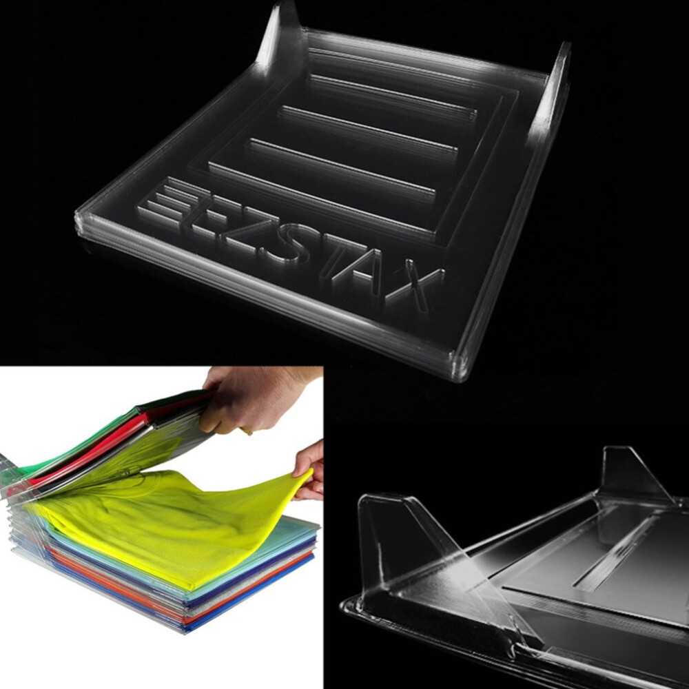 20 Pcs Home Closet Clothes Folder Organizer Shirt Folder ...