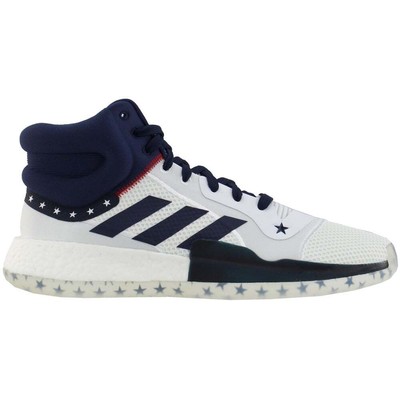 

Adidas Sm Marquee Mid Usab Basketball Мужские белые кроссовки Спортивная обувь EG250, Белый, adidas Sm Marquee Mid Usab Basketball