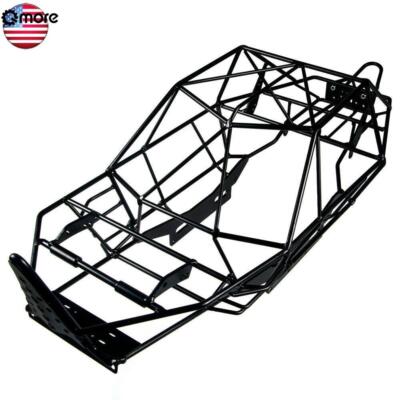 Qmore Full Metal Steel Chassis Roll Cage Frame Body for Axial Wraith 90053 1/10