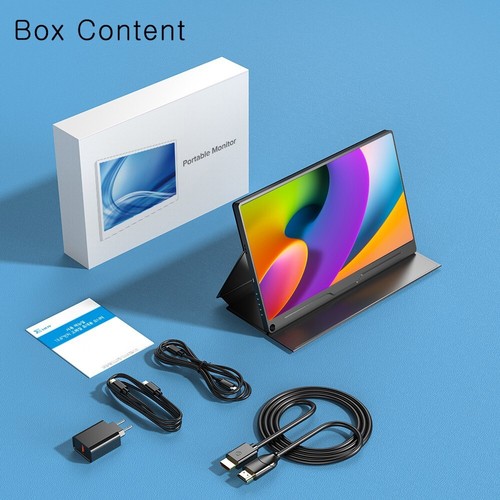 Used | UPERFECT 4K Portable Monitor 15.6" Gaming Monitor HDMI/Mini DP/USB-C