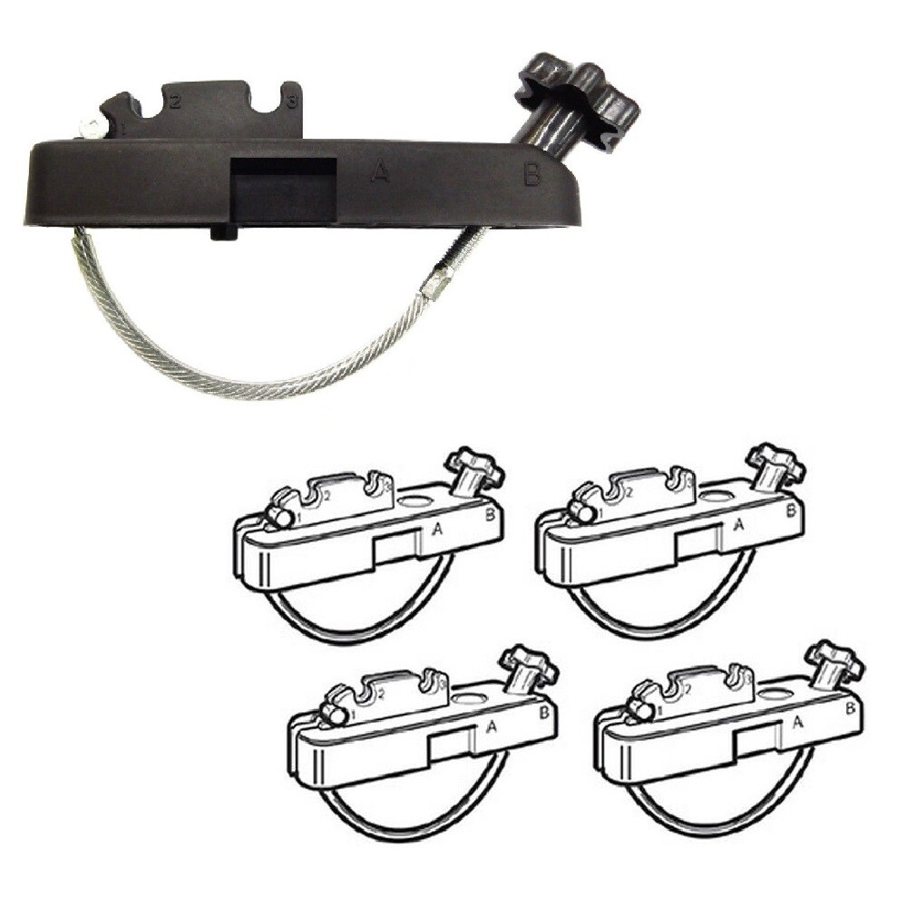 UNIVERSAL MONTAGESATZ FÜR DACHBOXEN -...