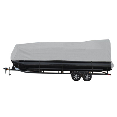 17 18 19 20ft 21 22 23 24ft Heavy Duty Pontoon Boat Cover Waterproof Blue Grey