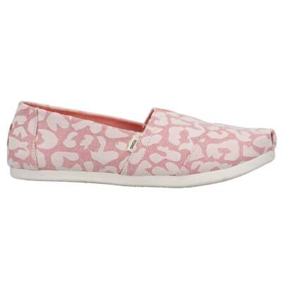 

Розовые женские слипоны на плоской подошве TOMS Alpargata с леопардовым принтом в стиле кэжуал 10016088T, Розовый, TOMS Alpargata Leopard Slip On