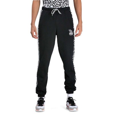 

Спортивные штаны Puma Drawstring X Mr Doodle Mens Size  Casual 598650-51, Черный, Puma Drawstring Sweatpants X Mr Doodle