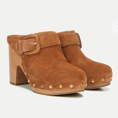 Veronica Beard Dacey Clog  chestnut new without box sz 10