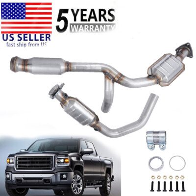 Catalytic Converter For Chevrolet Silverado 1500 4.3L V6 14-2018/5.3L V8 15-2018