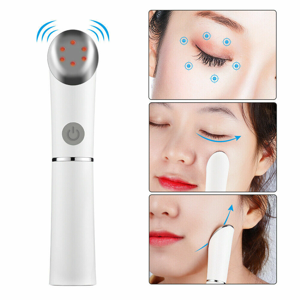 Electric Vibration Eye Face Massager AntiAging Wrinkle Wand Facial