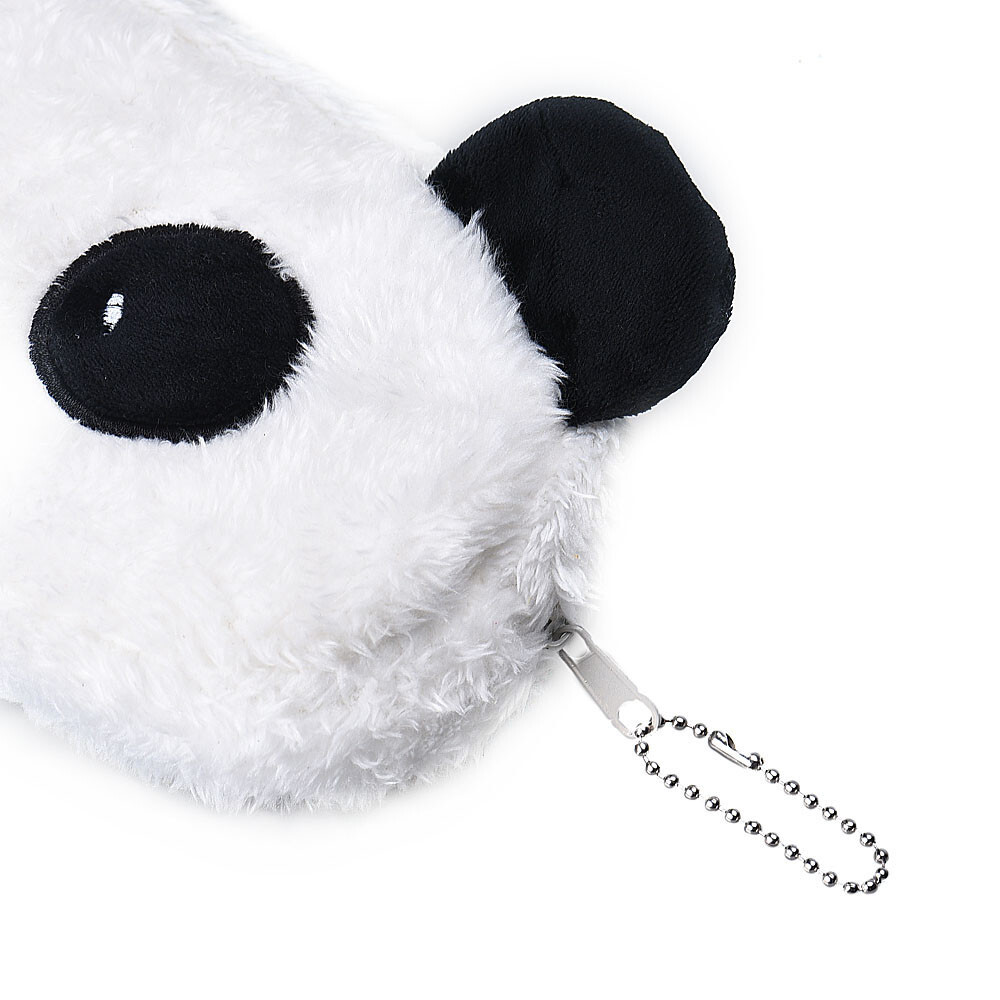Cartoon Panda Pencil Case Plush Large Pen Bag For Kids Children Free Shipping
