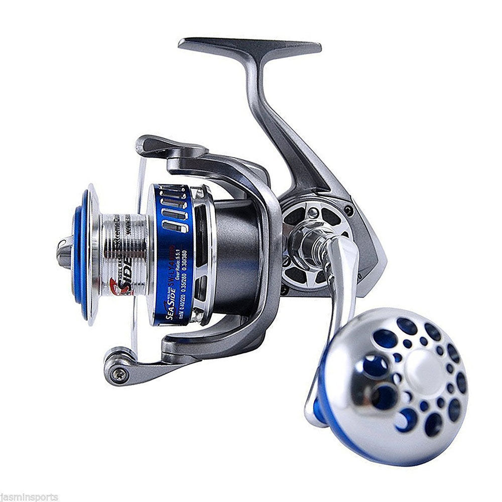 Shakespeare Agility 60 SW Sea Fishing Reel pour Pier surf rock Spinning Rod 1058