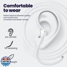 2 Packs USB C Headphones for iPhone 16/15 Earbuds with Microphone and Volume Control HiFi Stereo Type C Earphones for Galaxy S23/S22/S21/S20/Ultra Note 10/20, for iPad Pro Pixel 7/6/6a/5/4 and More