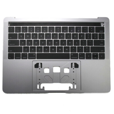 For Macbook Pro 13'' Space Gray Top Case Palmrest Cover keyboard A1706 2016 2017