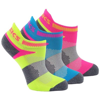 

Комплект из 3 низких носков ASICS Quick Lyte Cushion для мальчиков, розовый спортивный ZK2362-039