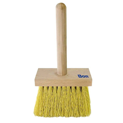 6 In. X 3 In. Stucco Dash Brush | Bon Tool Plastic Concrete Cleaning Bristles