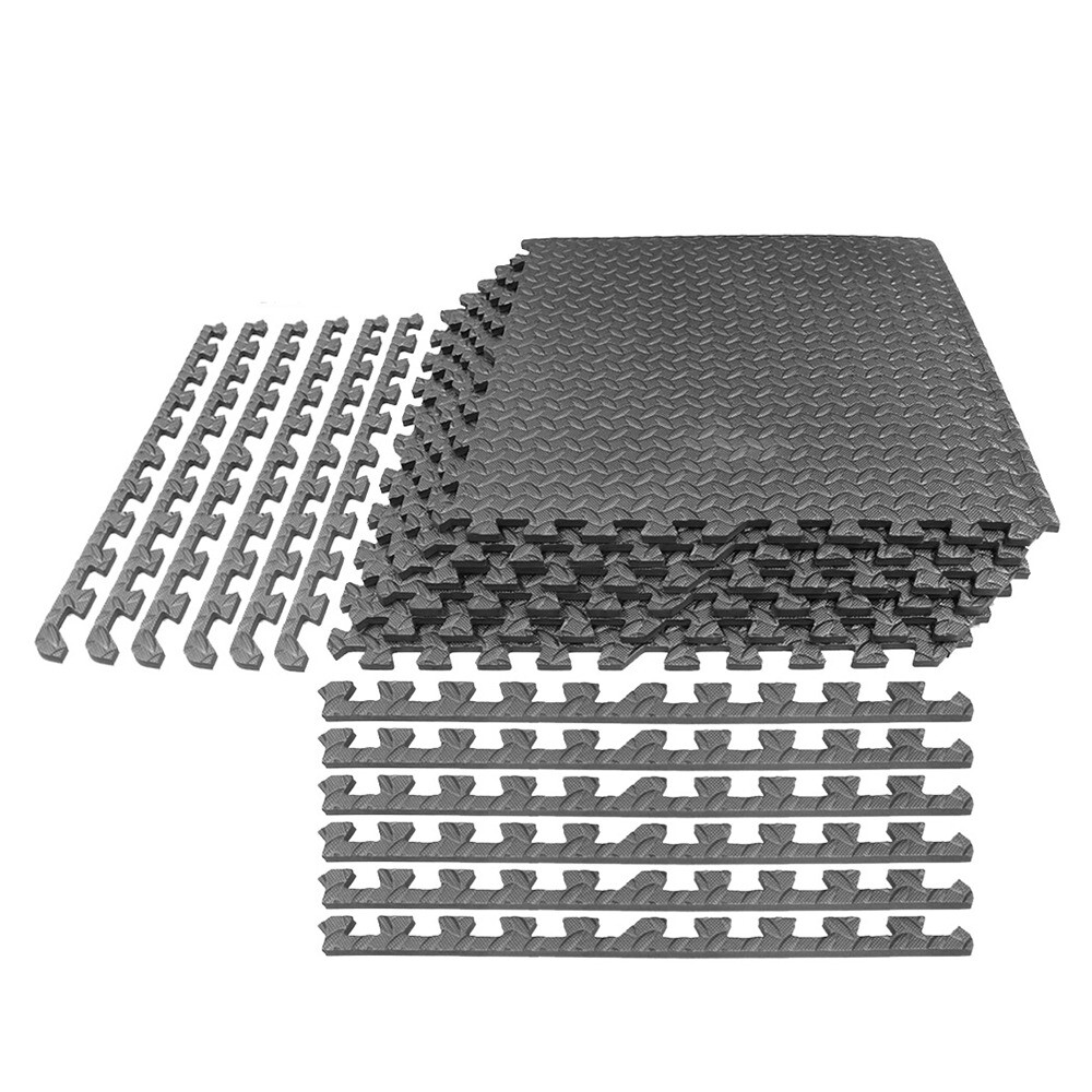 Puzzle Exercise Mat EVA Interlocking Foam Floor Tiles for Gym Mat  Floor Padding