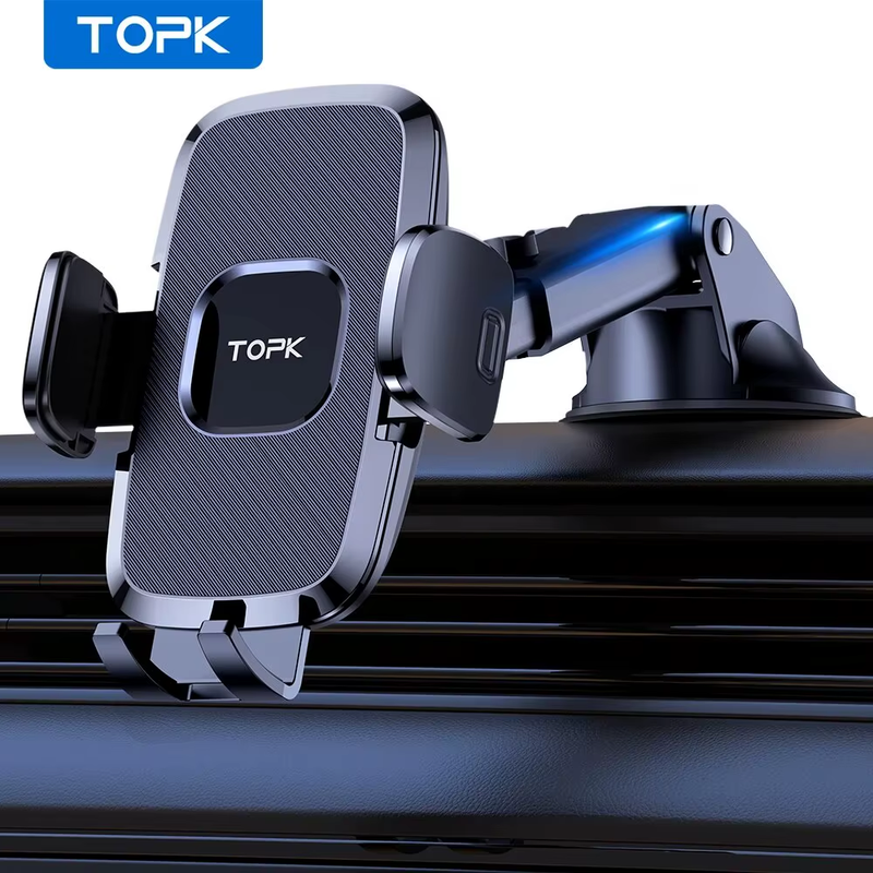 Car Phone Holder Mount for Car Windshield Dashboard Universal Hands Free Automob