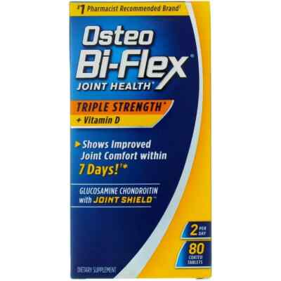 Osteo Bi-Flex Joint Health Triple Strength with Vitamin D 80 Tablets EXP 11/24