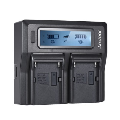 NP-F970 Dual Channel Digital    w/ LCD Display C8W3