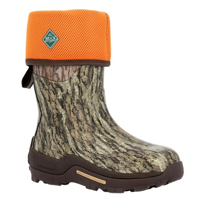 Pre-owned Muck Boots Muck Boot Viper Max Camouflage Round Toe Pull On Mens Brown Casual Boots Mwtpbt