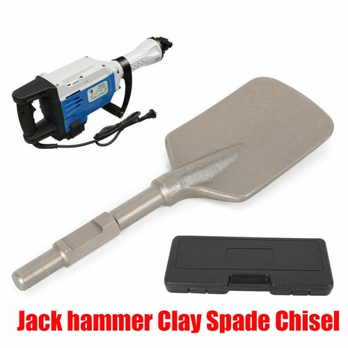 Long Hex Clay Spade Scoop Shovel Bit Demolition Hammer Jack Hammers
