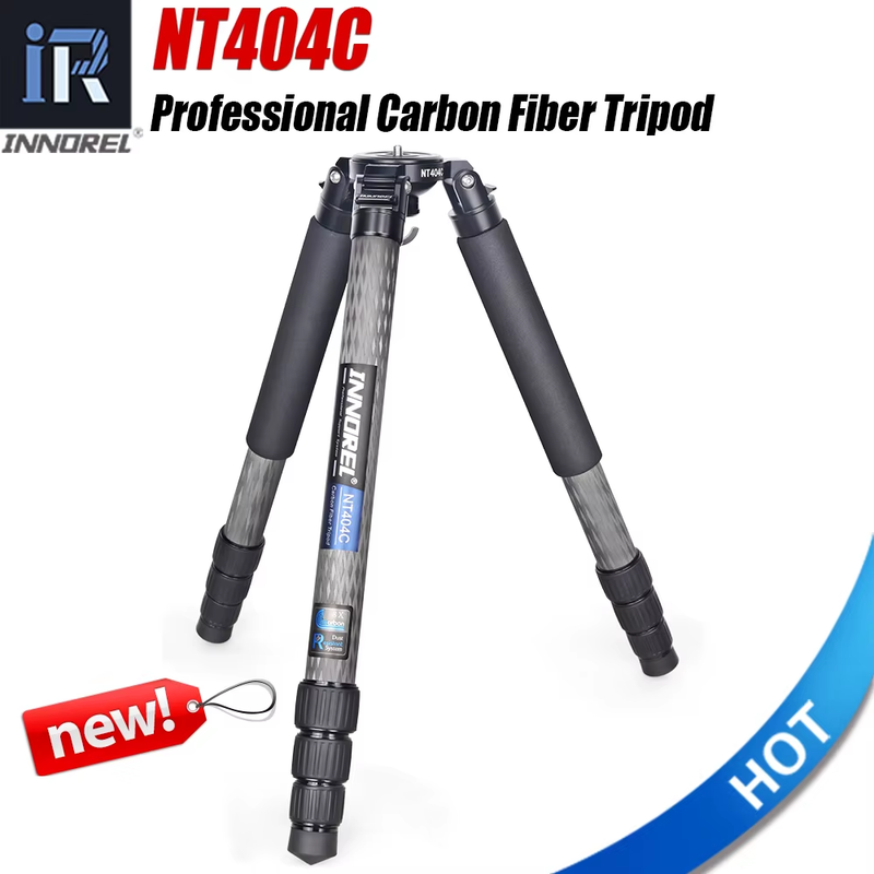 NT404C Professional Heavy Carbon Fiber Camera Tripod Super Stable Top Bird Watch