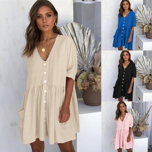 summer smock dress