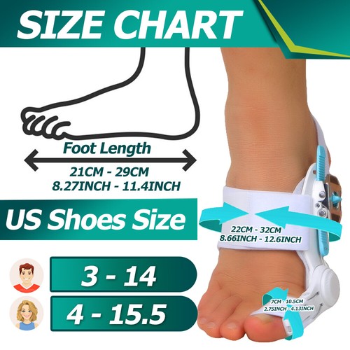 CFR Hallux Valgus Pain Support Big Toe Orthopedic Bunion Straightener Corrector