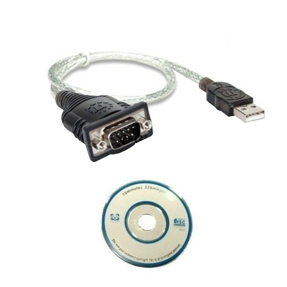 USB zu Seriell Serial Adapter Konverter Kabel RS-232 COM SAT Laptop Notebook PC