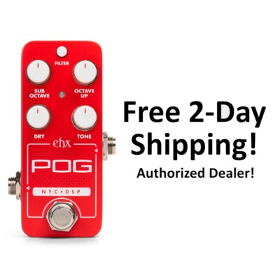 New Electro-Harmonix Pico POG Polyphonic Octave Generator Guitar Effects Pedal