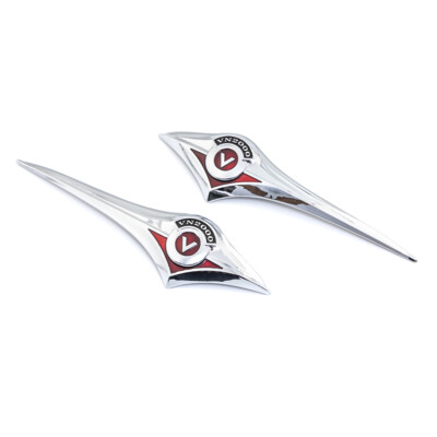 Gas Tank Emblem Sticker Badge Decal Chrome For Kawasaki Vulcan Classic VN2000