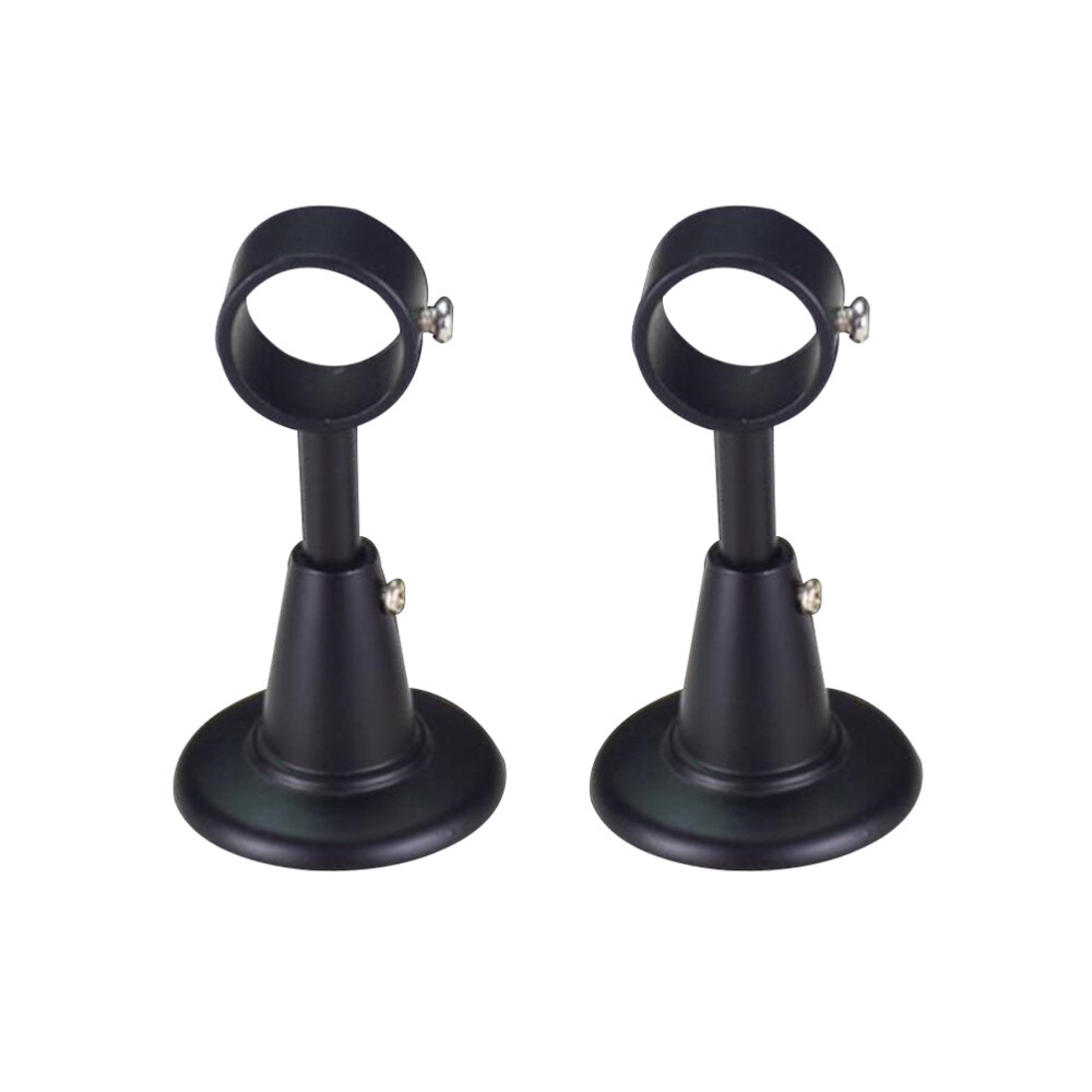 2 Pcs 28mm Gardinenstange Vorhangstange Halter Halterung Deckenhalterun