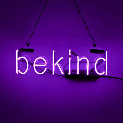 Be Kind Beer Bar Club Ideal Glass Tube NEON Light Sign Acrylic Wall Decor 13'' K1