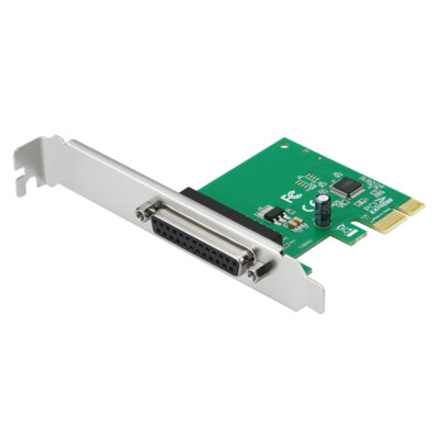 Parallel Port DB25 LPT Printer PCI-E Express Card Converter Adapter Low Profile