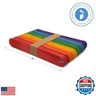 Colored Popsicle Sticks for Crafts, Large Colored Craft Sticks, Pack of 200, Each Stick 6