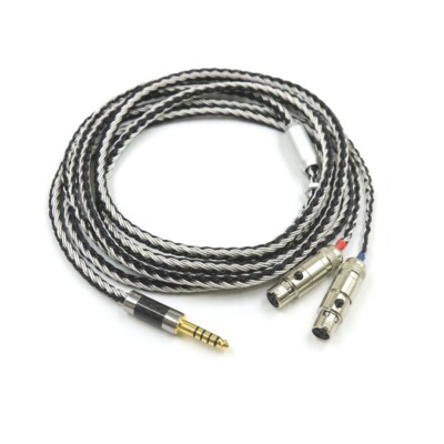 16Core 7N OCC Headphone Cable for Audeze LCD-2 LCD-3 LCD-4 LCD LCD-X LCD-XC