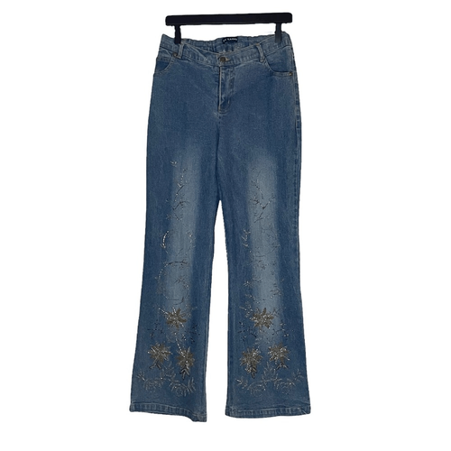 【L】Ninety-nine Genesis embroidered denim Genesis embroidered denim – Ninety-nine
