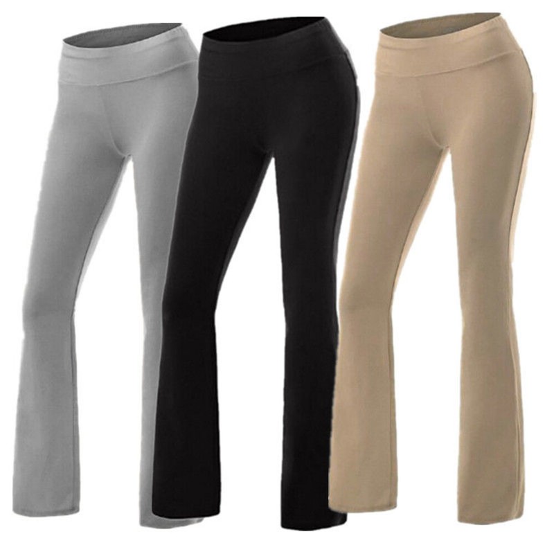 ladies wide leg yoga pants uk sale