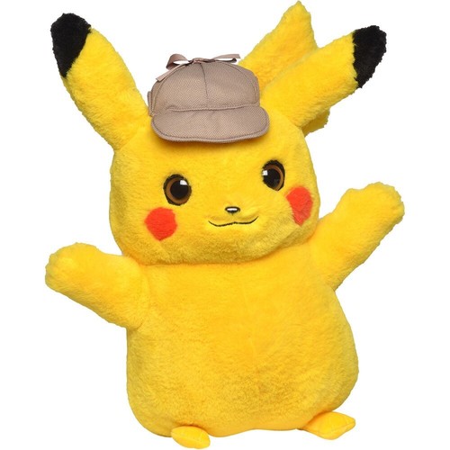 Pokemon Detective Pikachu Real Scale Limited Plush Toy Brand New 15&rdquo;