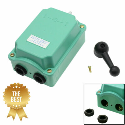 1PCS 60A 0-380V Drum Switch Forward/Off/Reverse RainProof Motor Control HOT SALE